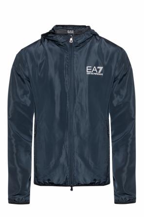 Kurtka przeciwdeszczowa z logo, zdjęcie 1 Kurtka przeciwdeszczowa z logo od EA7 Emporio Armani